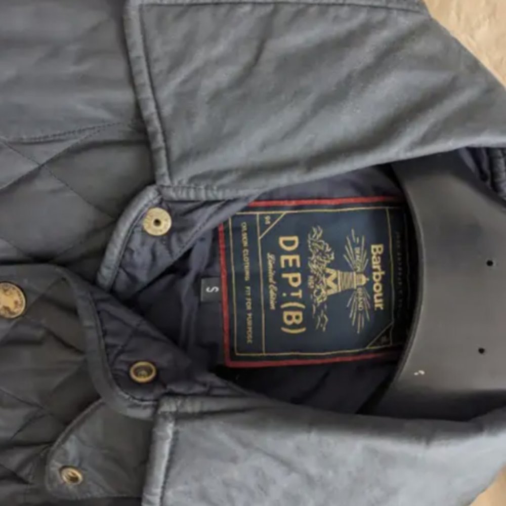 *Rare* Limited edition Men's Barbour Dept (B) Quilted jacket. S - Picture 3 of 3